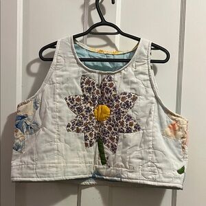 Upcycled Vintage Quilt Vest
